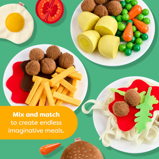 Creative Play Fresh Box - Play Food Meal Kit HABA USA