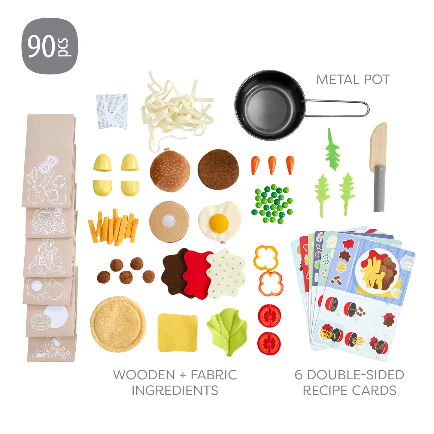Creative Play Fresh Box - Play Food Meal Kit HABA USA