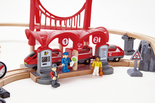 Busy City Train Rail Set