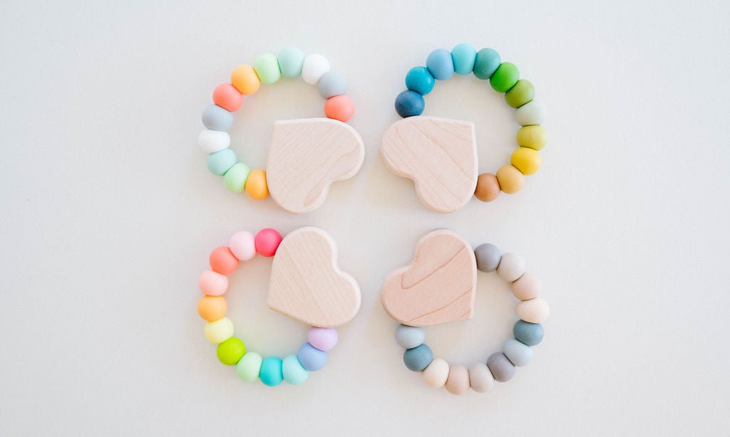 Heart Charm Teether Bannor Toys