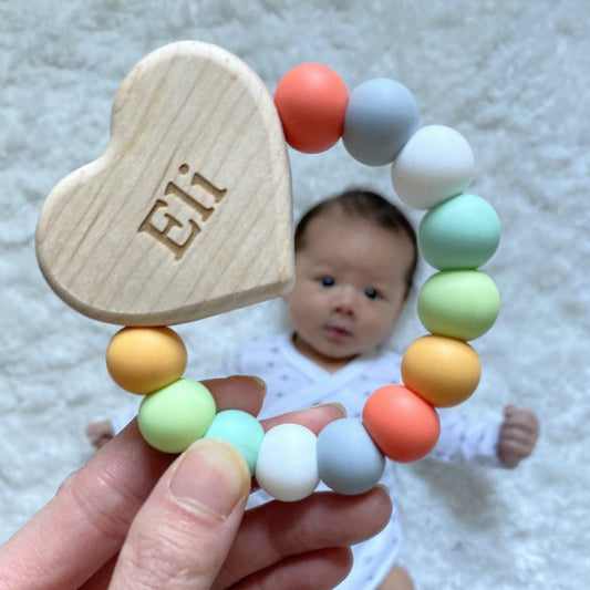 Heart Charm Teether Bannor Toys
