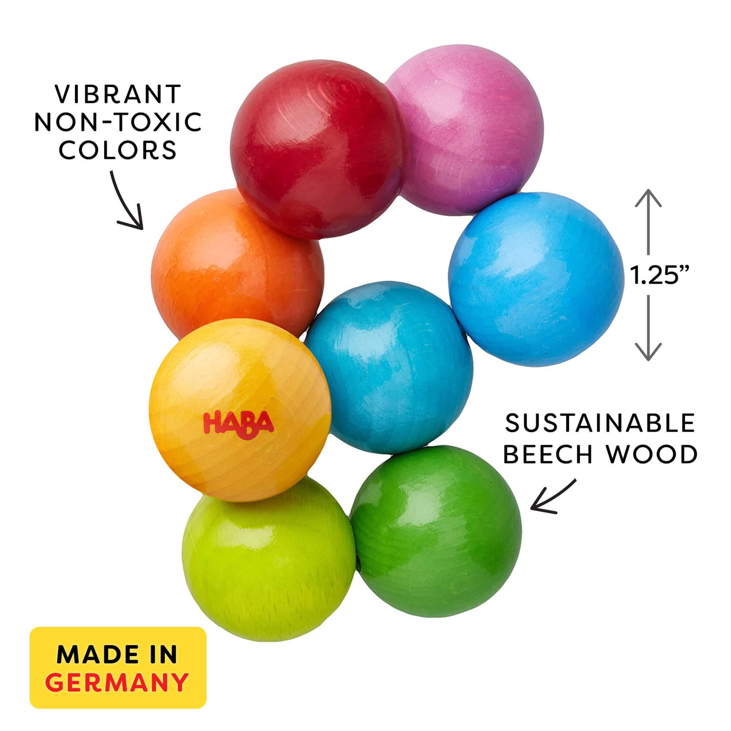 Magica Wooden Clutching Toy HABA USA