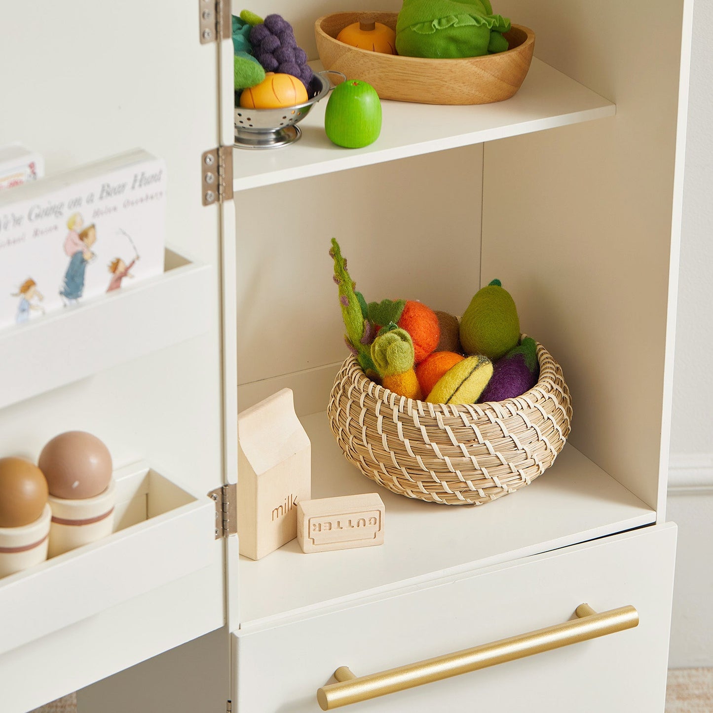 Tiny Land® Play Kitchen Accessories – Play Kitchen Fridge