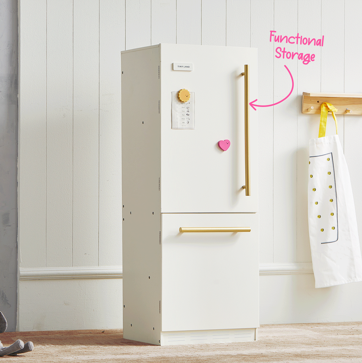 Tiny Land® Play Kitchen Accessories – Play Kitchen Fridge