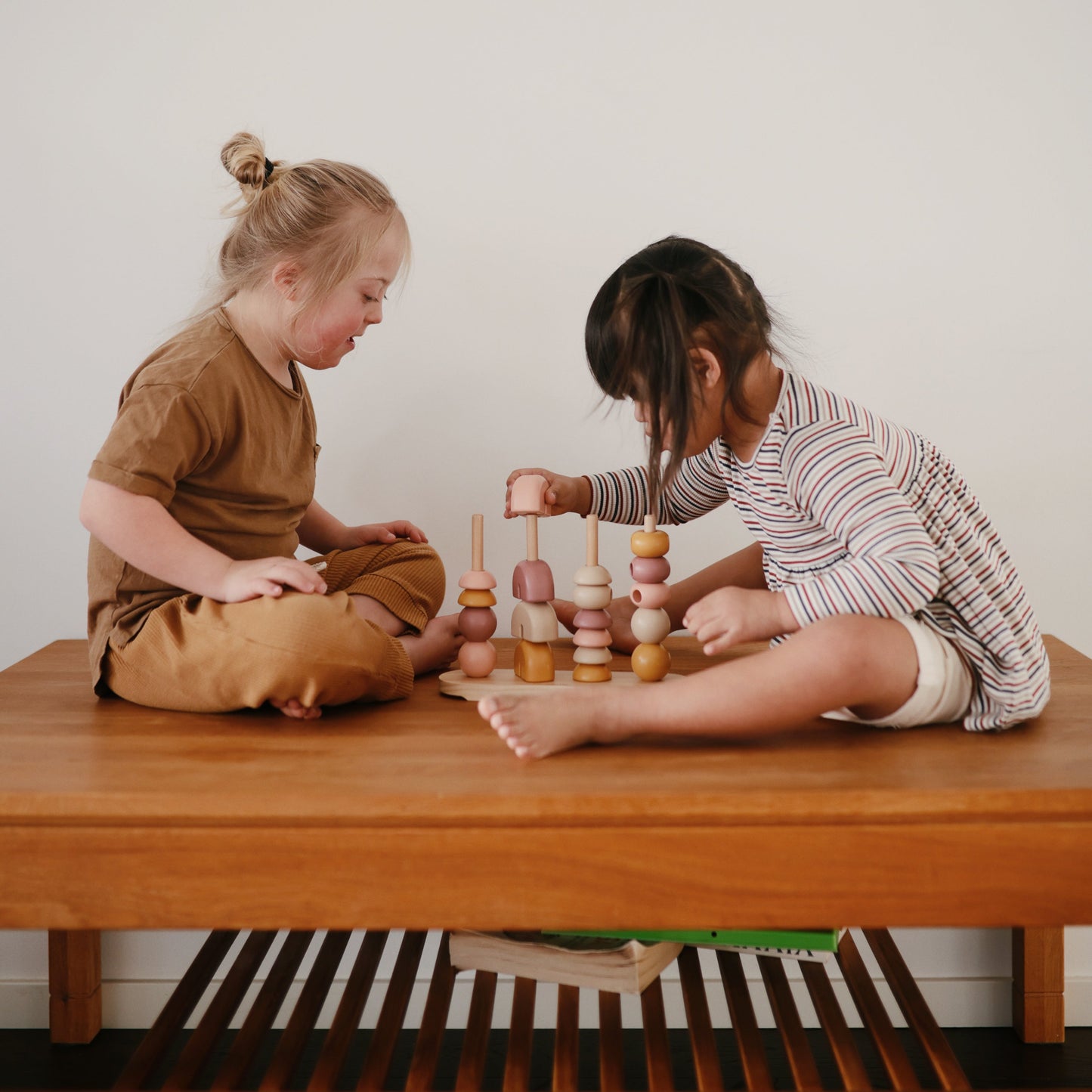 Wooden Multi-Shape Stacker
