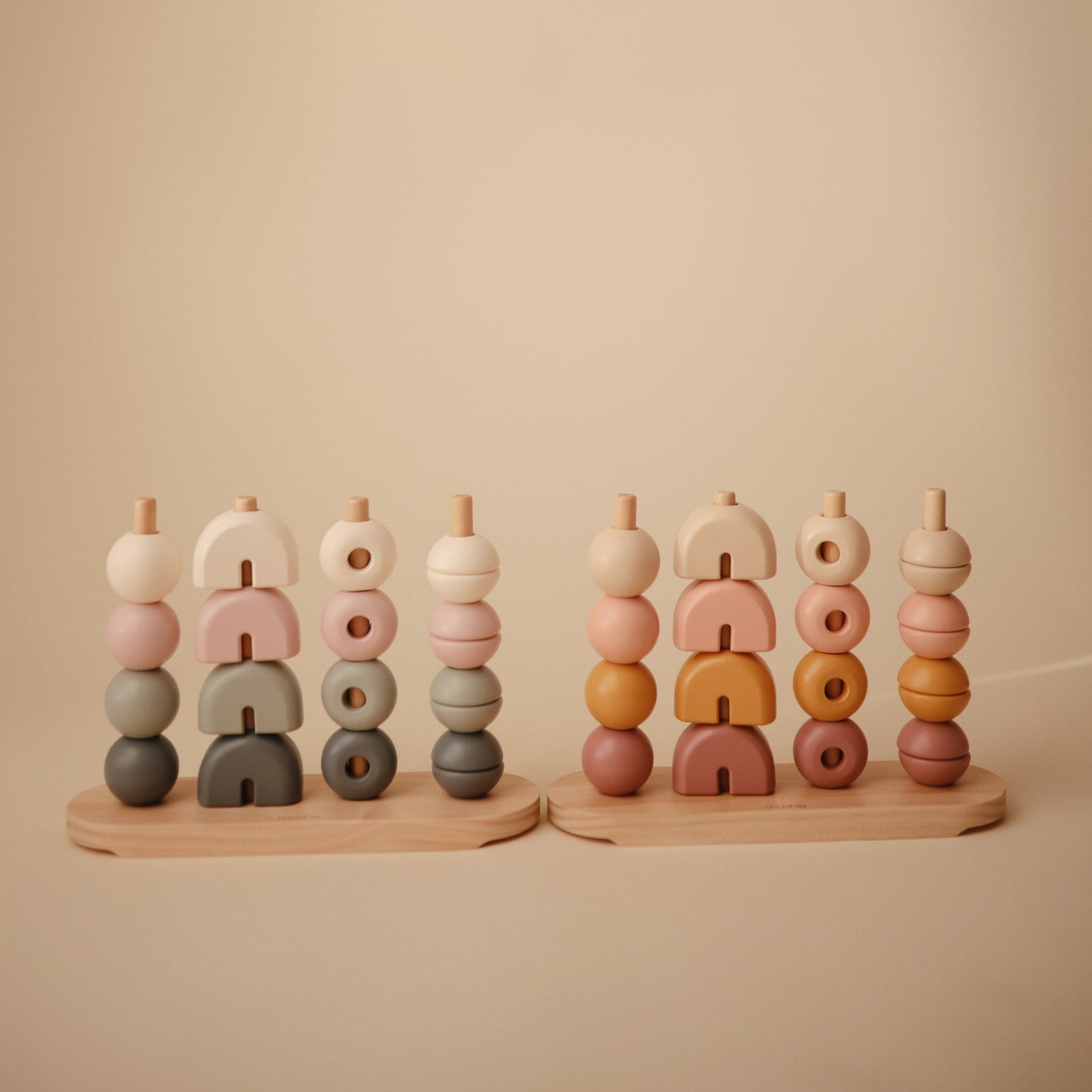 Wooden Multi-Shape Stacker
