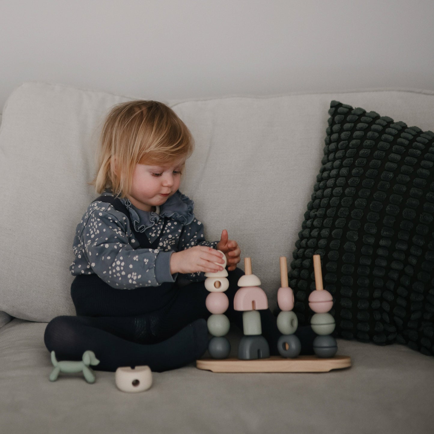 Wooden Multi-Shape Stacker