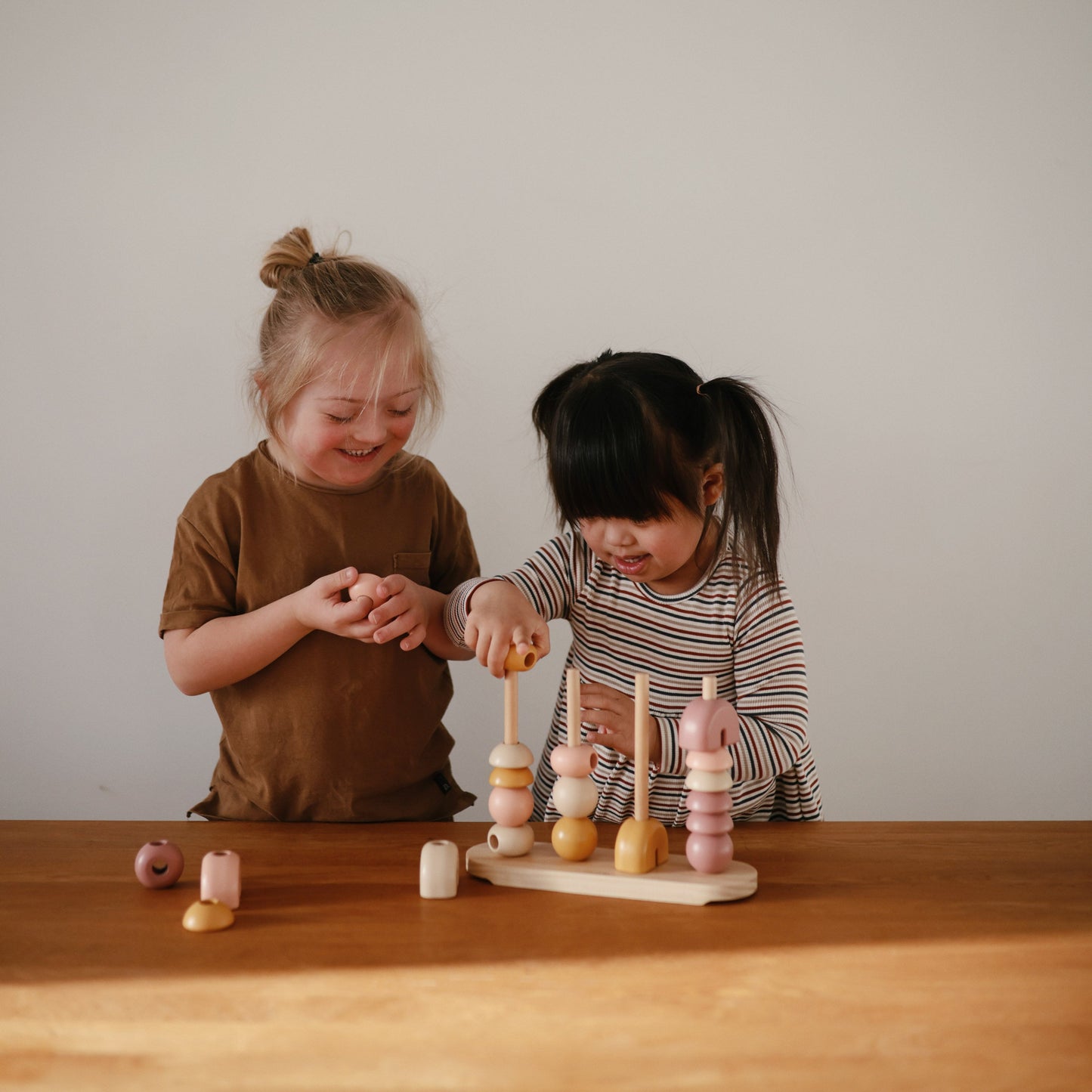 Wooden Multi-Shape Stacker