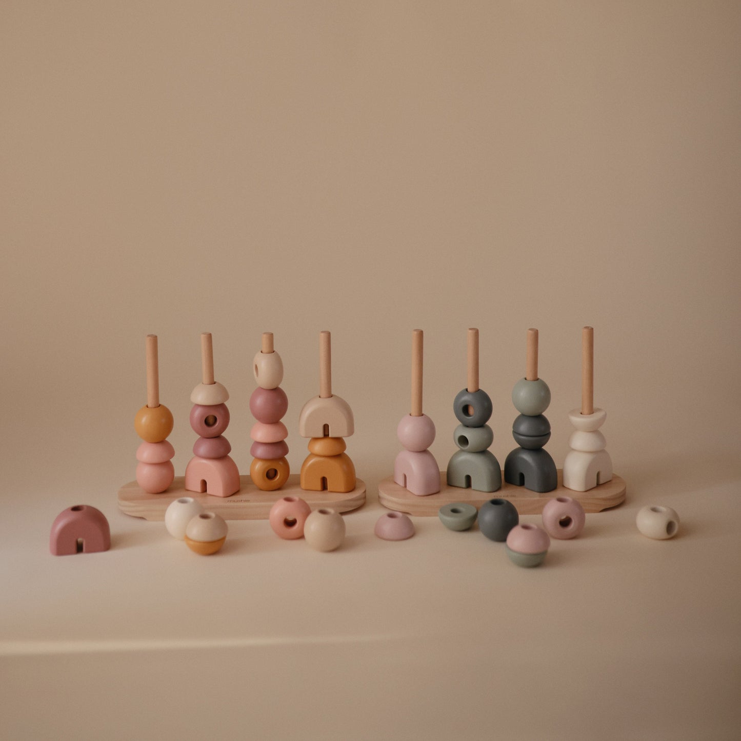 Wooden Multi-Shape Stacker