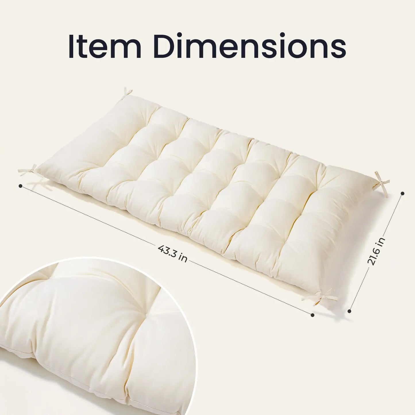 Tiny Land® Thick Padded Play Cushion