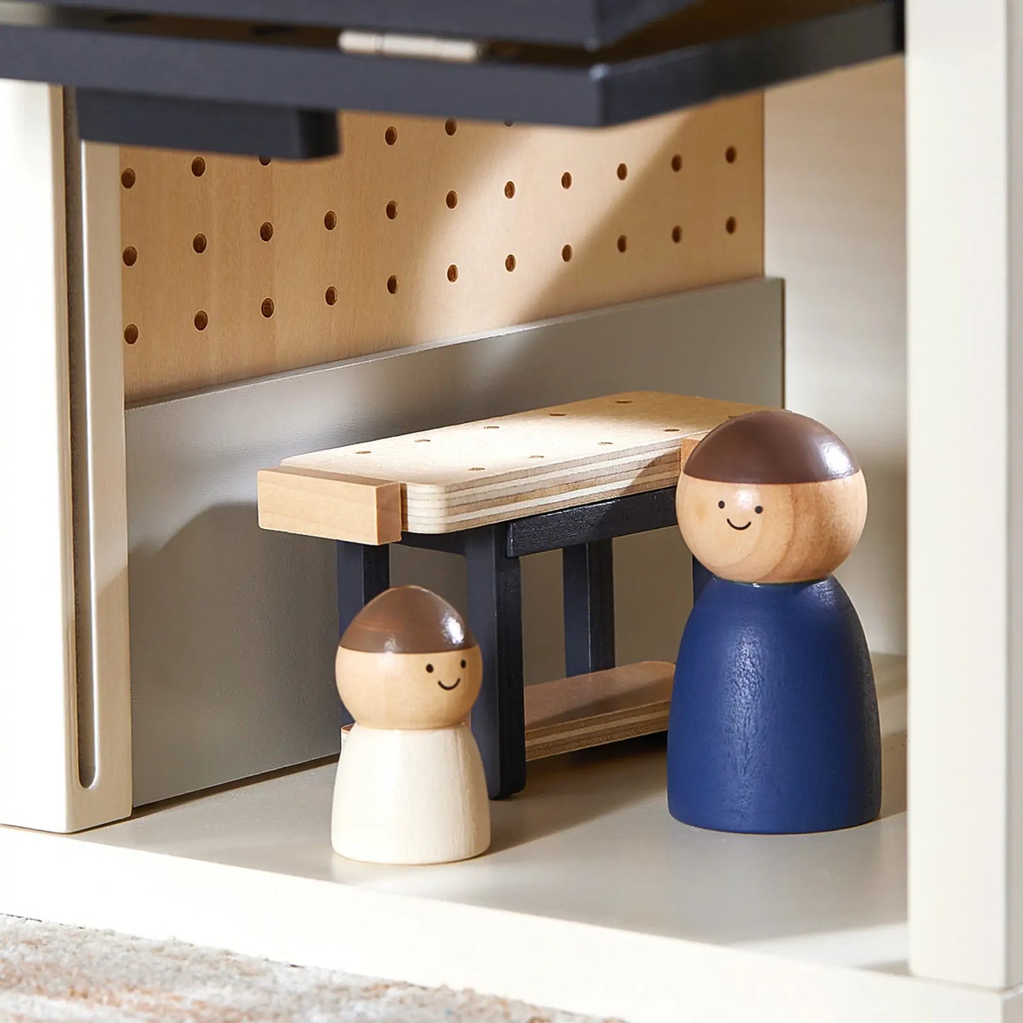 Tiny Land® Wooden Garage Set