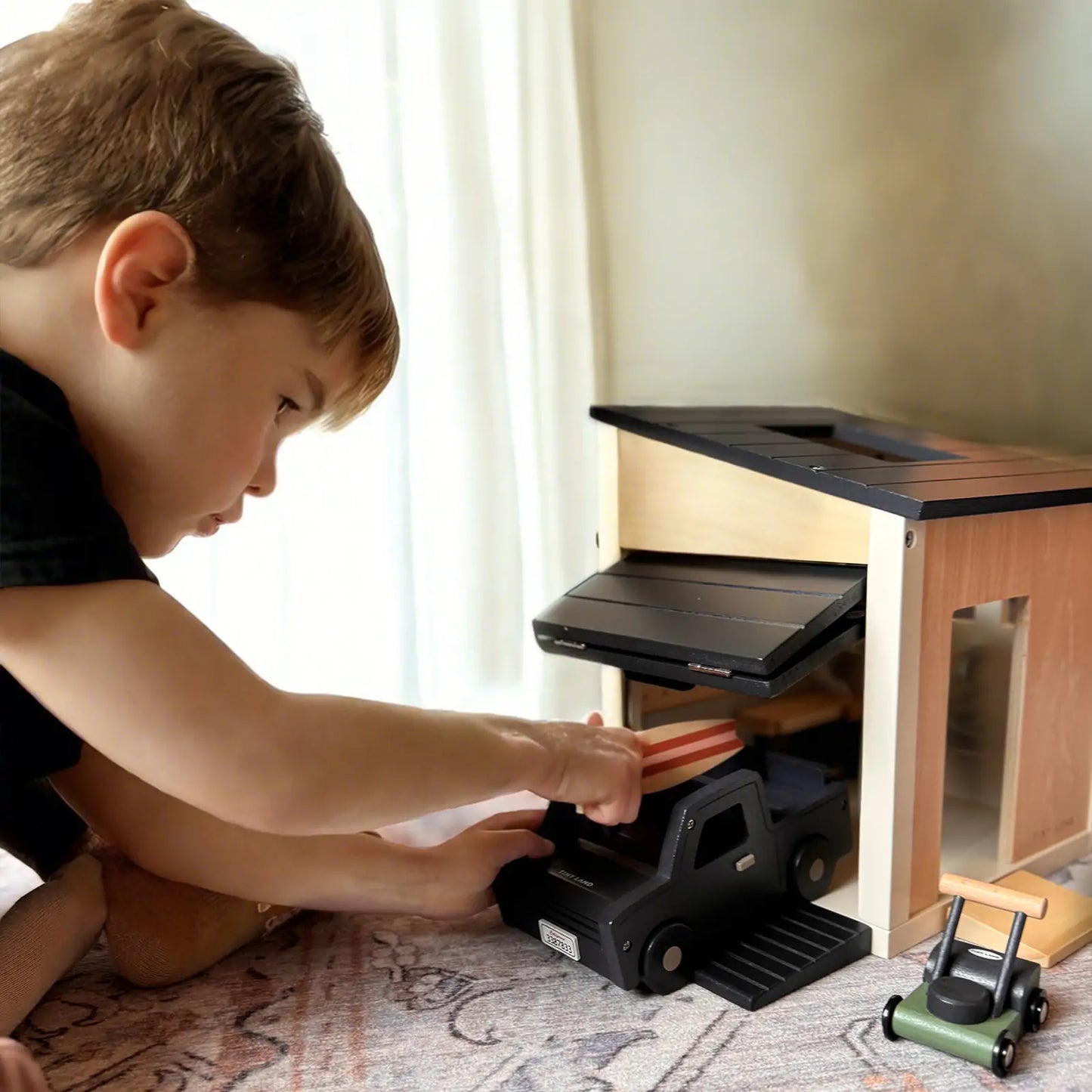 Tiny Land® Wooden Garage Set