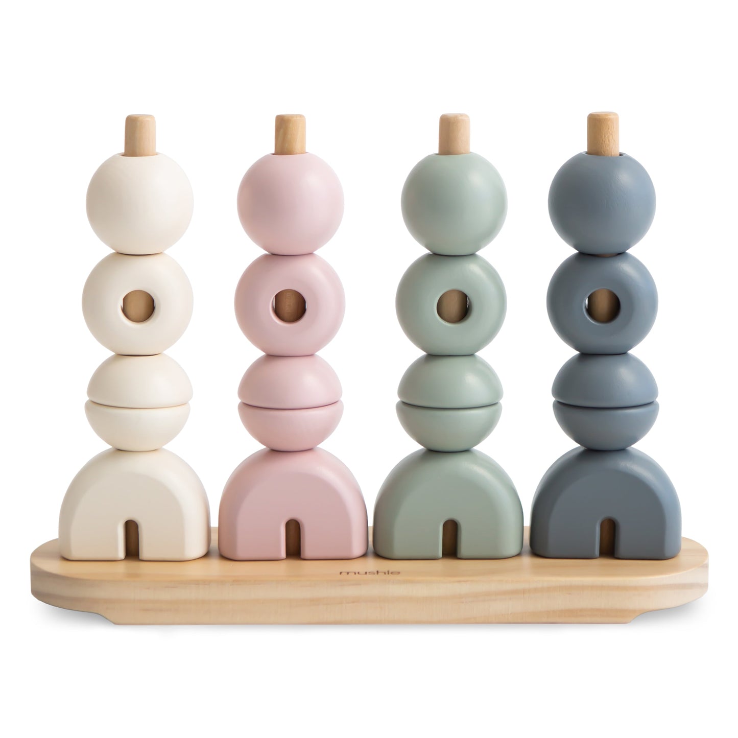 Wooden Multi-Shape Stacker