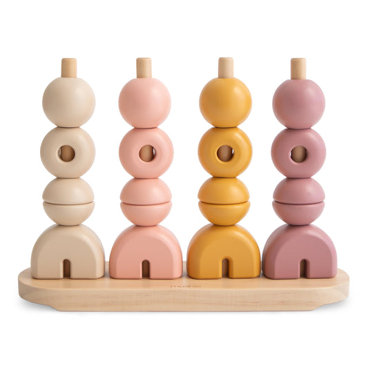 Wooden Multi-Shape Stacker