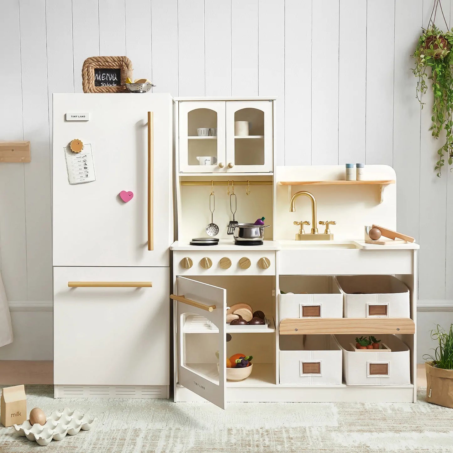 Tiny Land® Play Kitchen Accessories – Play Kitchen Fridge