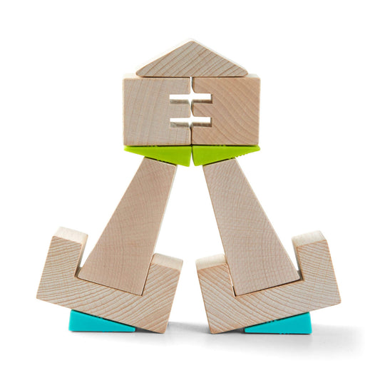 Crooked Towers Wooden Blocks HABA USA