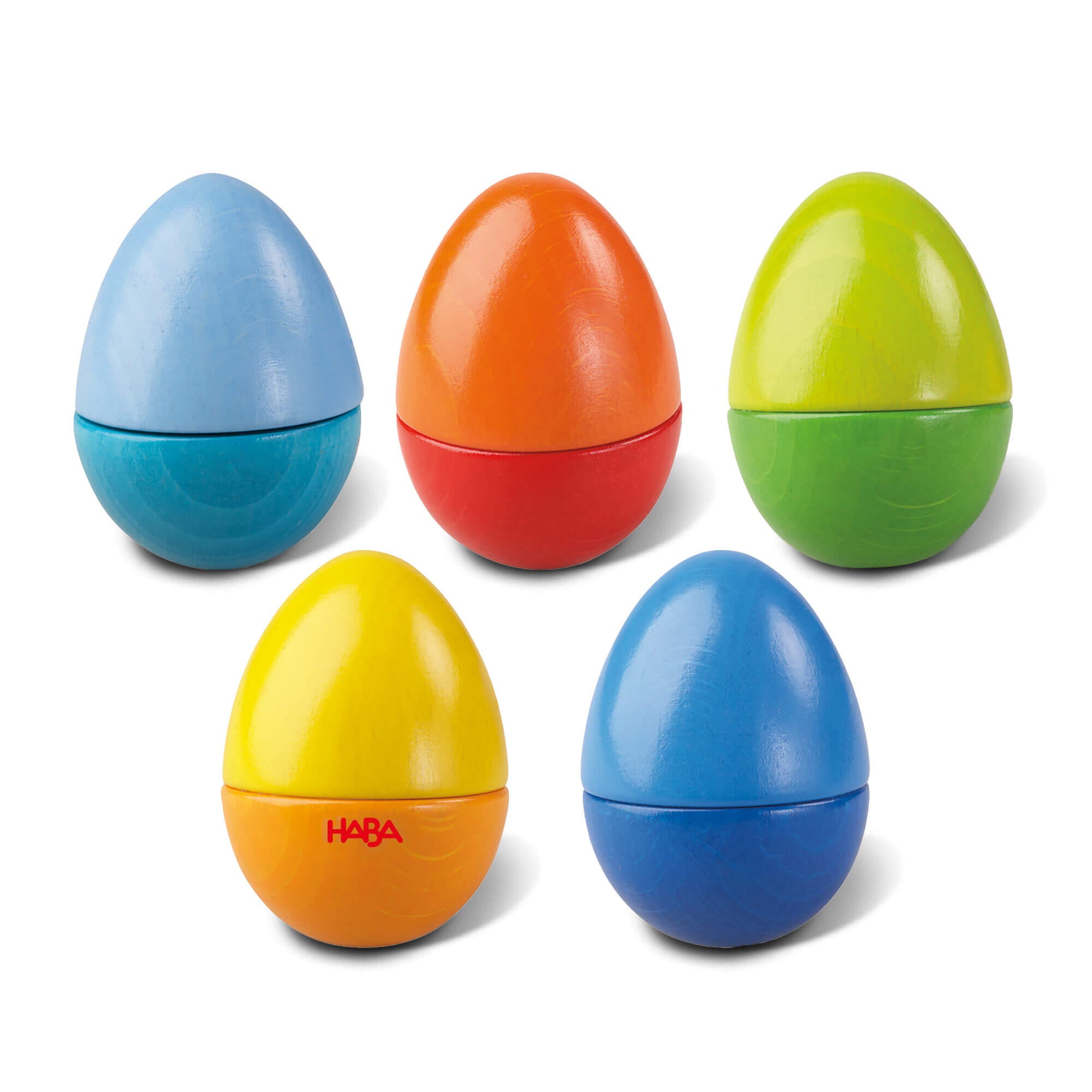 Fun with Sounds Wooden Eggs HABA USA