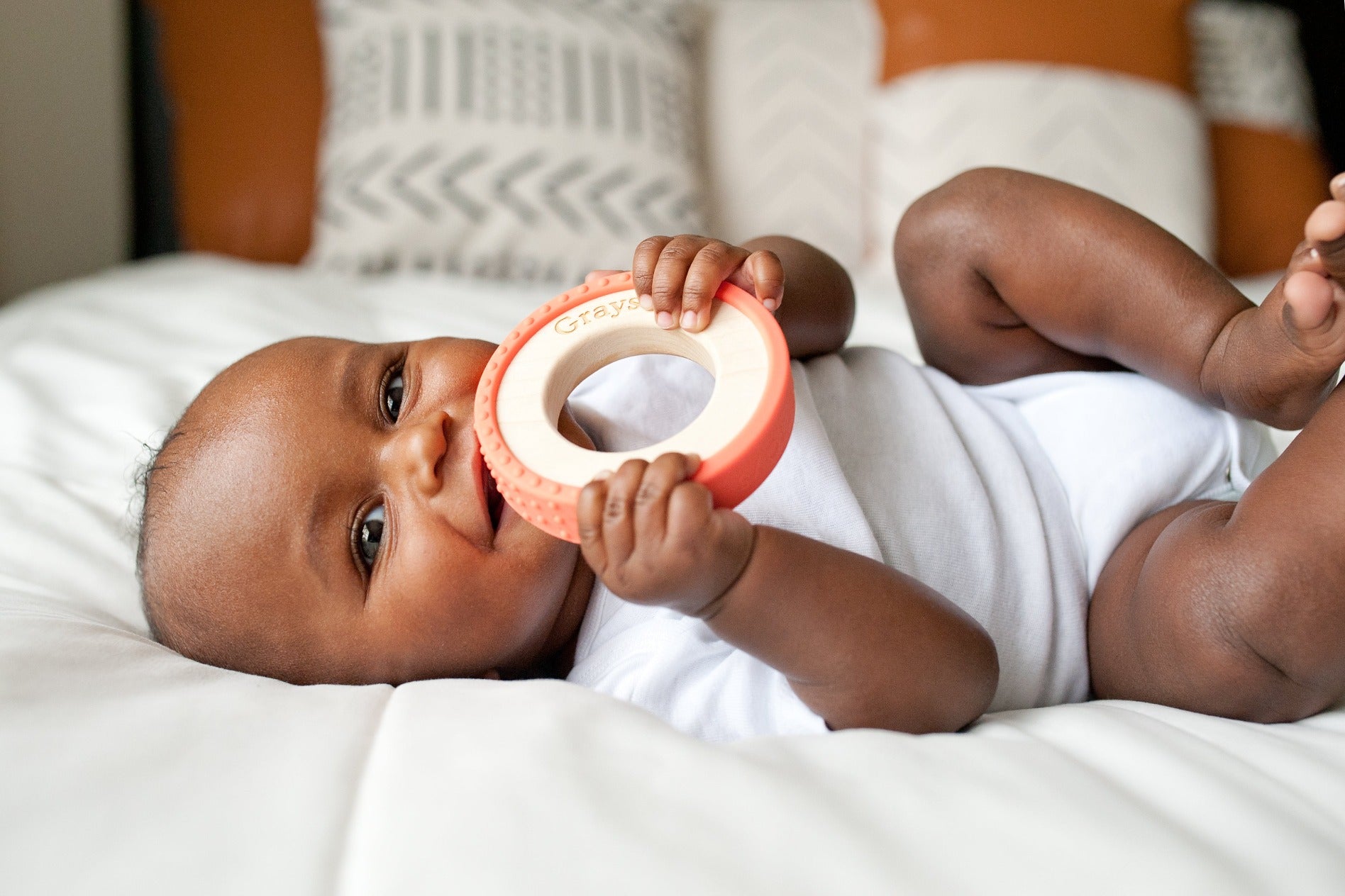 Silicone Wrapped Teether Bannor Toys
