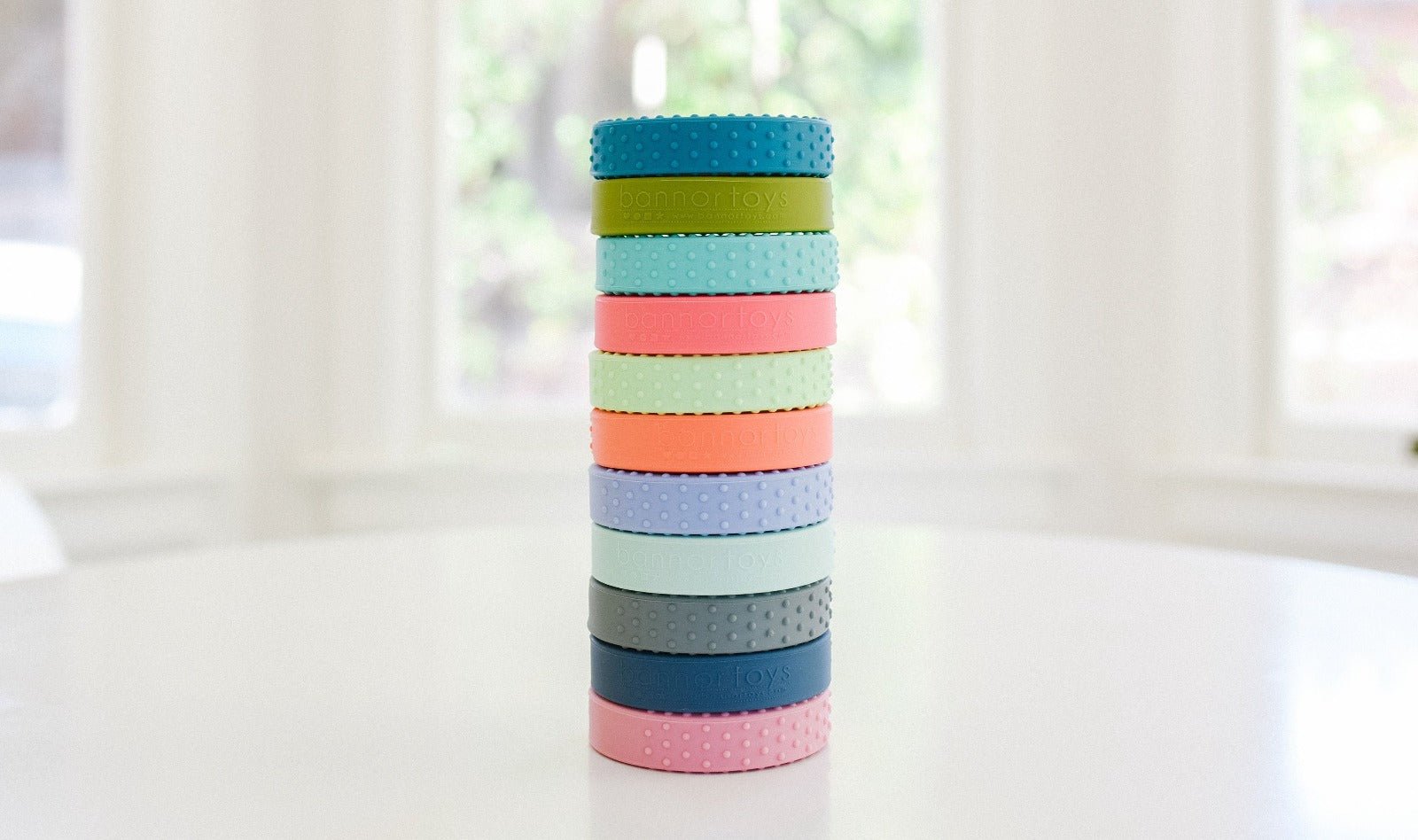 Silicone Wrapped Teether Bannor Toys