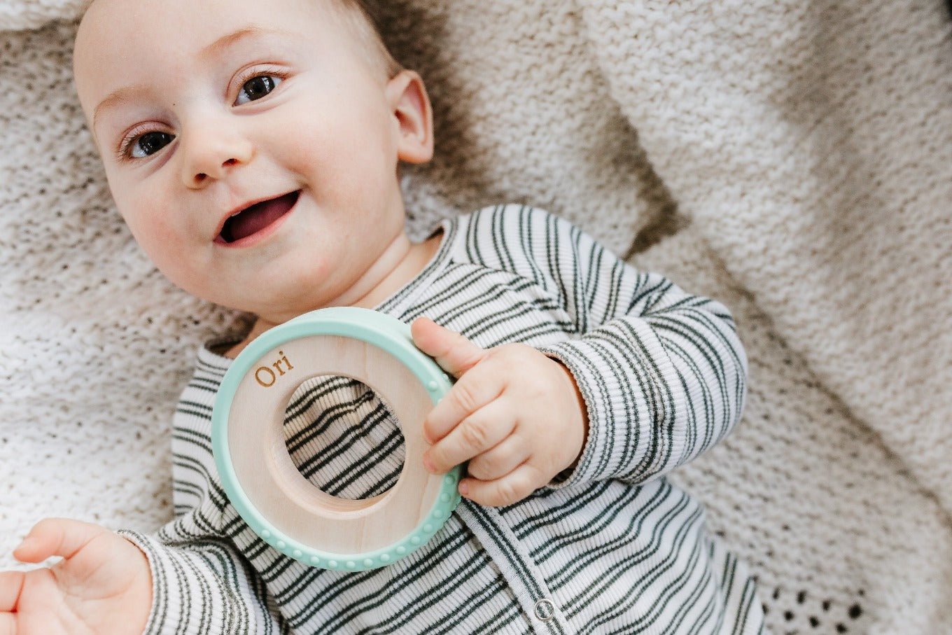 Silicone Wrapped Teether Bannor Toys