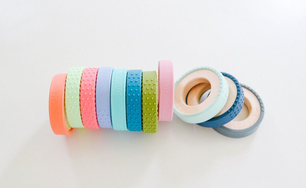 Silicone Wrapped Teether Bannor Toys