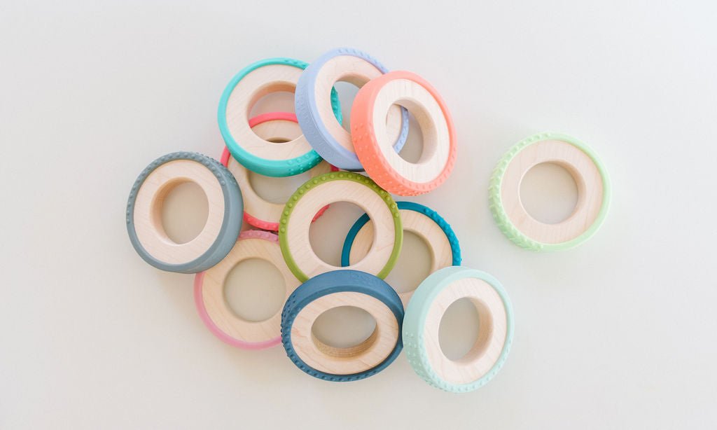 Silicone Wrapped Teether Bannor Toys