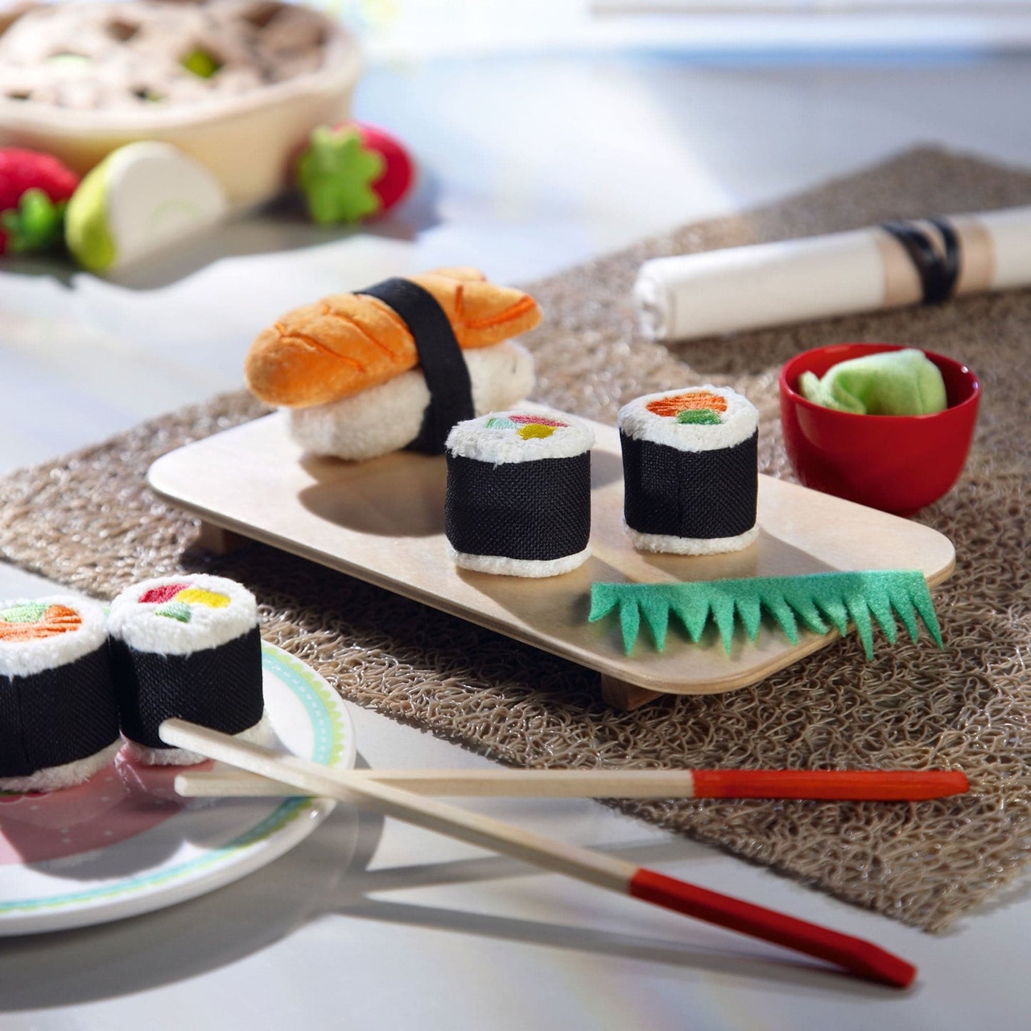 Sushi Set Soft Play Food HABA USA