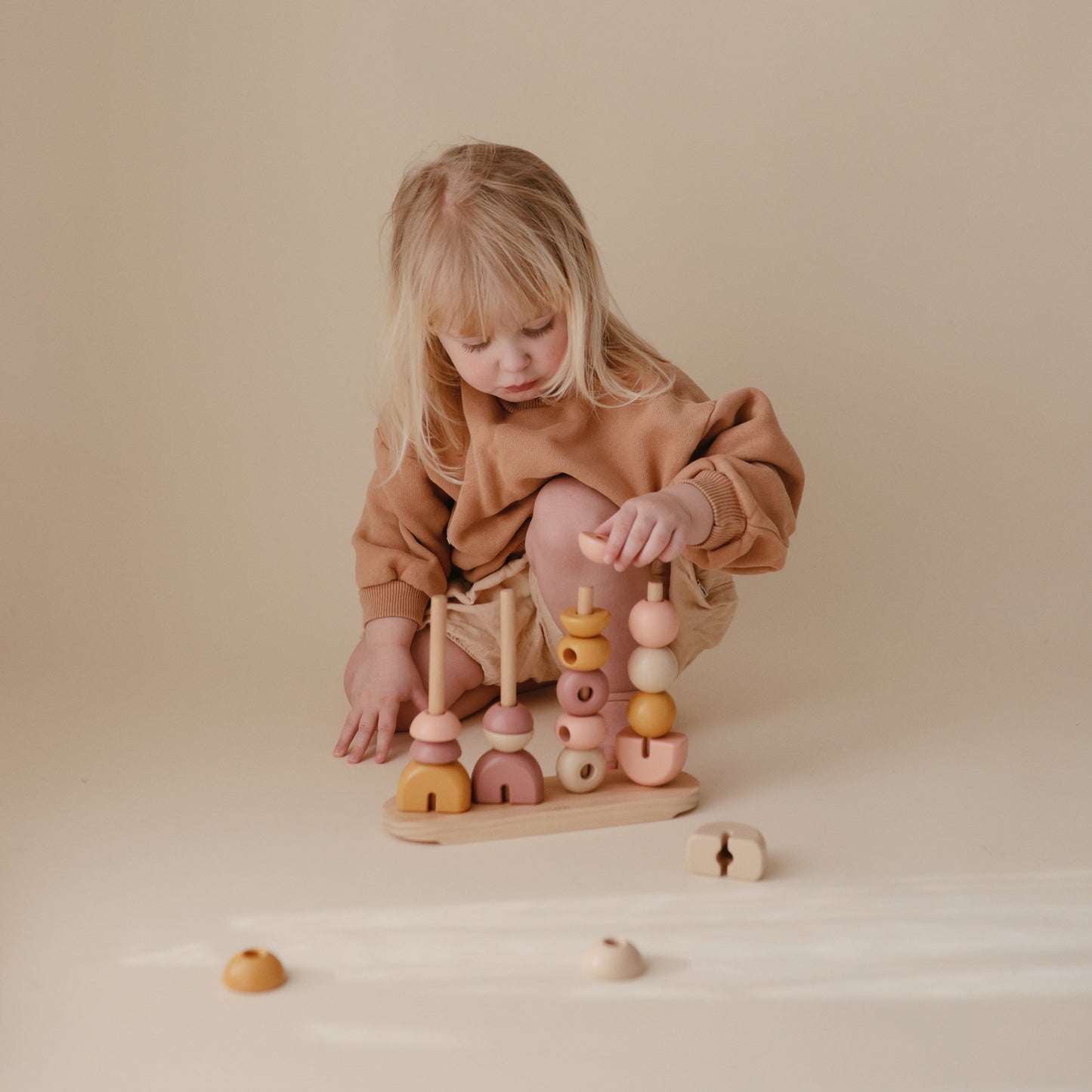 Wooden Multi-Shape Stacker