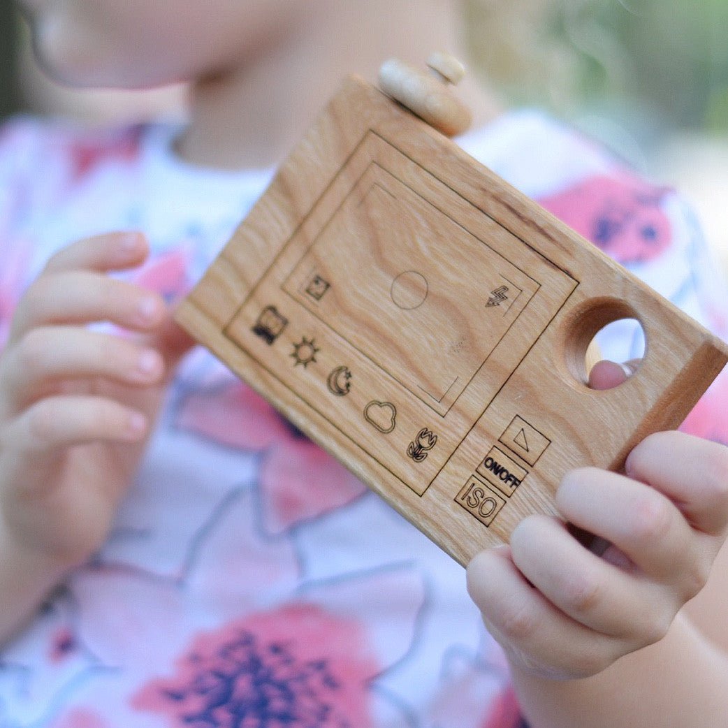 Wooden Toy Camera Bannor Toys